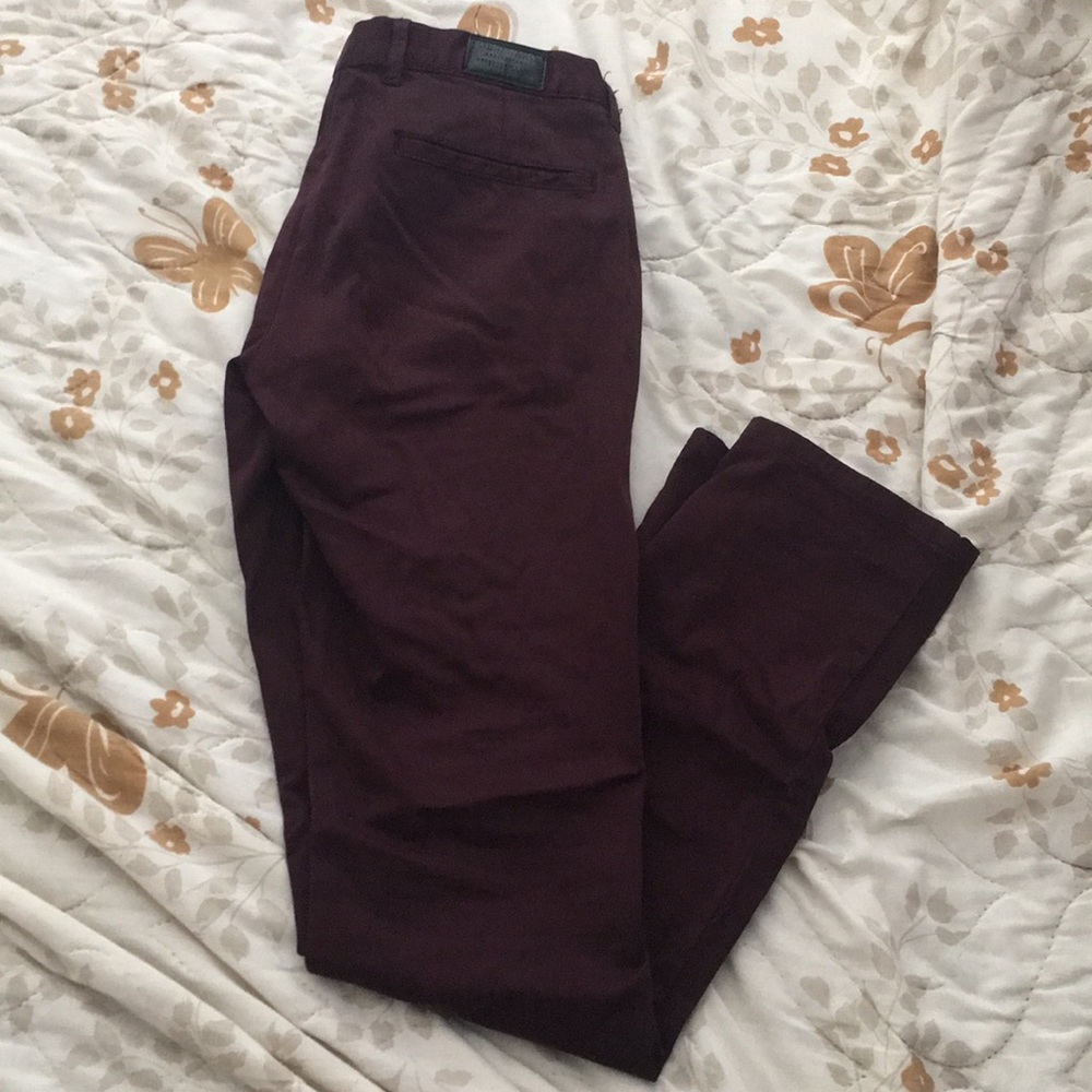 Zara Men’s Maroon Chinos size 29.